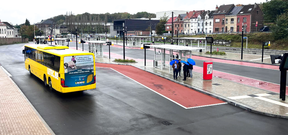 La nouvelle gare de bus de Wavre est enfin opérationnelle !